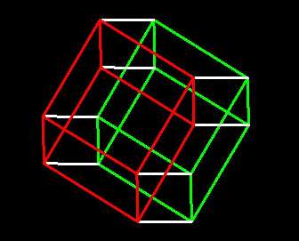 opposite facets of 4-cube