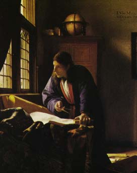 The Geographer by Vermeer