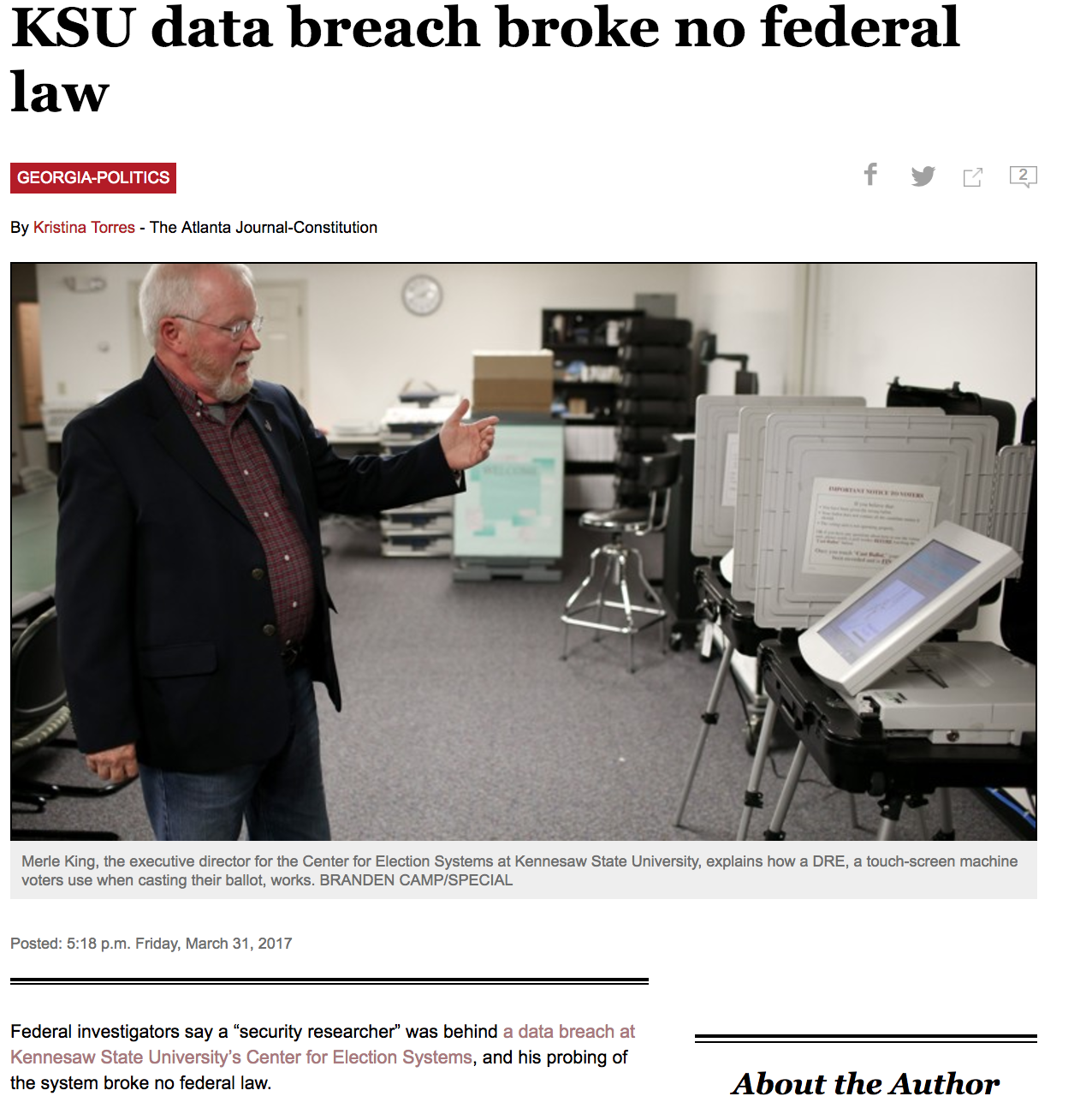 Kennesaw researcher