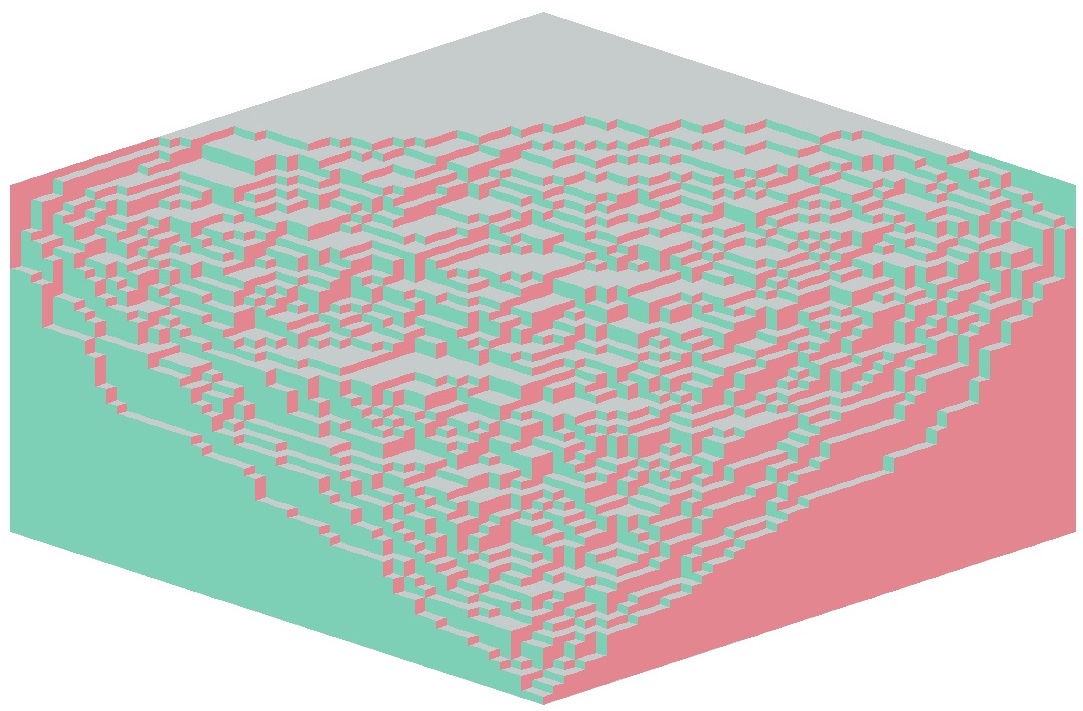 Random lozenge tiling: Racah measure